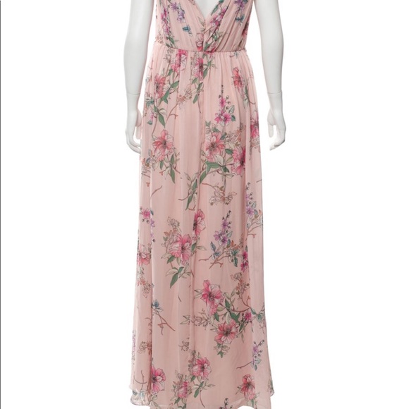 Sleeveless Full Length Floral Monique Lhuillier - Picture 3 of 8